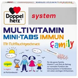 Doppelherz system MULTIVITAMIN MINI-TABS family 20 St Pellets