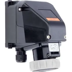 Stahl Kleinsteckdose 8573/13-212