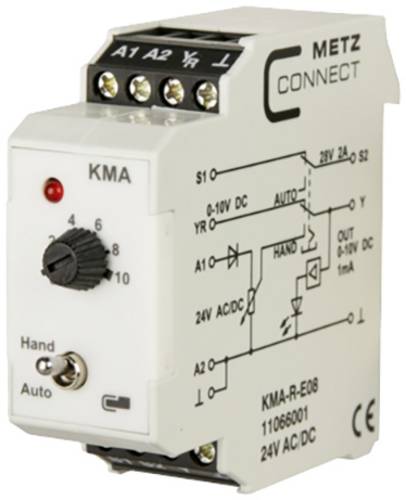 Metz Connect Analogwert-Geber 24, 24 V/AC, V/DC (max) 11066001 1St.