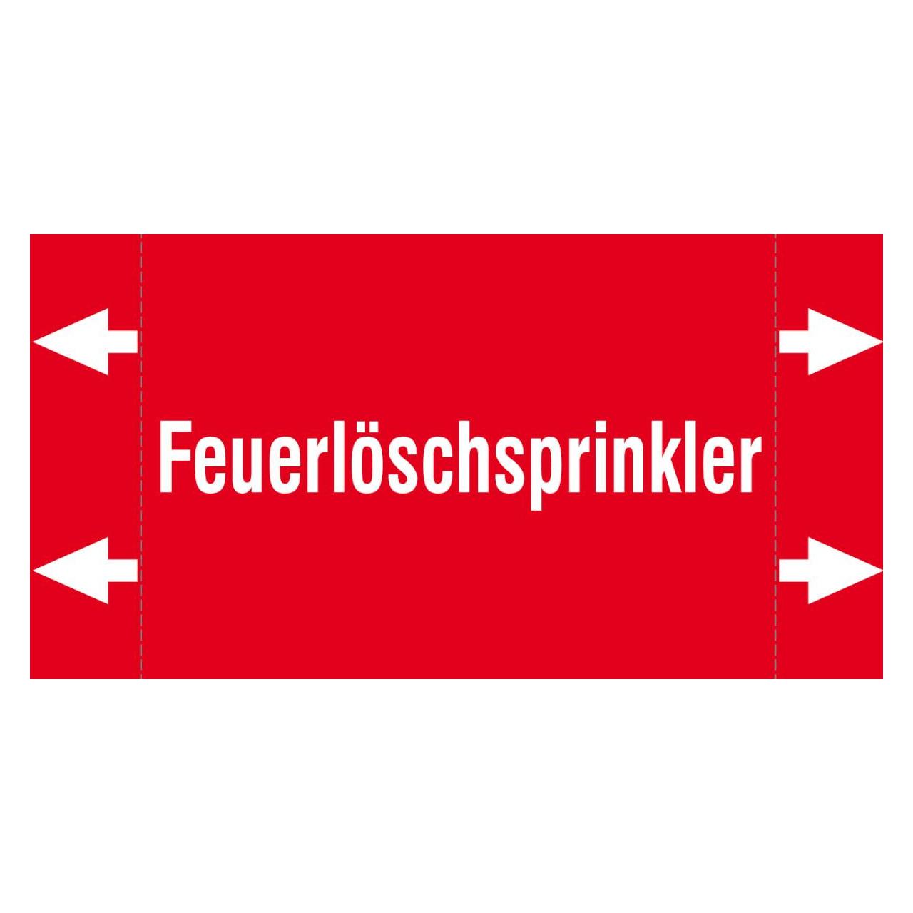 Brady ISO 20560 Rohrmarkierer - Brandschutz (318120)