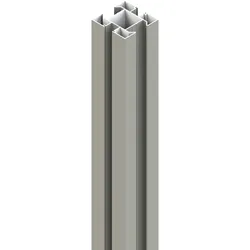 OSMO Pfosten Alu Typ C Grau 9x9, 200cm