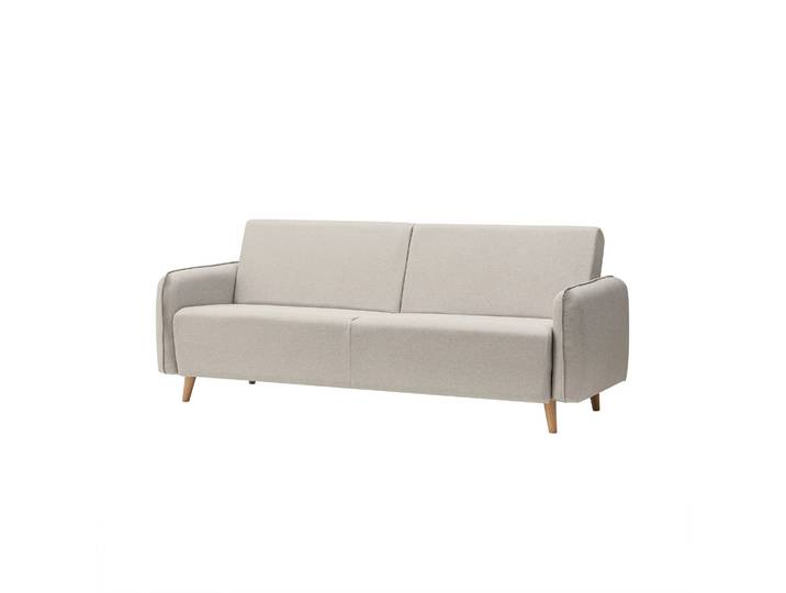 Hellgraues Schlafsofa CRAIG