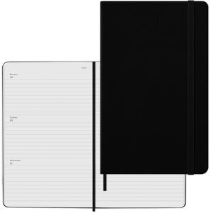 Moleskine Buchkalender 927967, Large, englisch, Jahr 2027, A5, Wochenplaner, 1 Woche = 2 Seiten