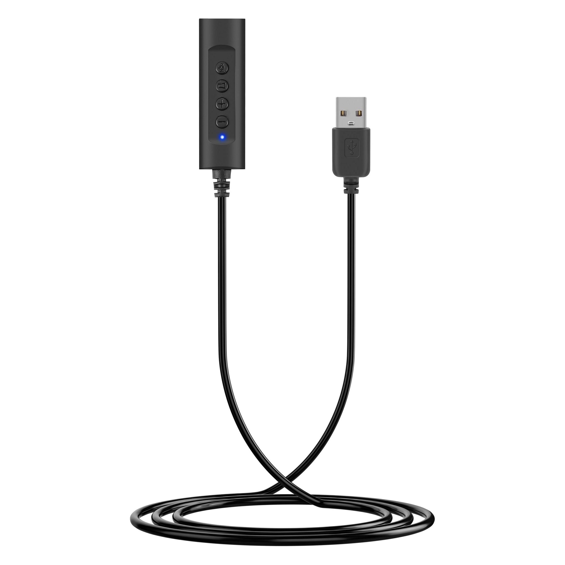 equip Audiokabeladapter USB-A->1X Klinkenbuchse 4pin St/Bu (USB) (245321)