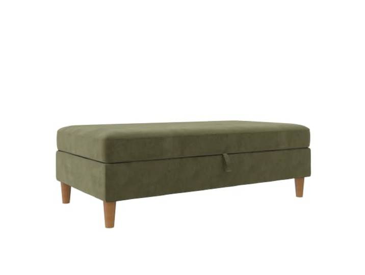 Lilly Aufbewahrungs-Ottomane Olive