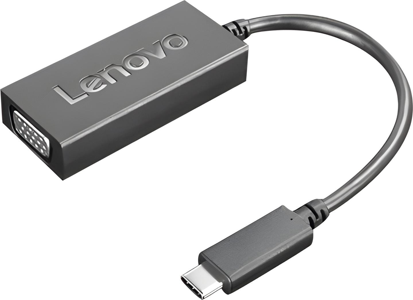 Lenovo USB-C naar VGA Adapter 4X90M42956