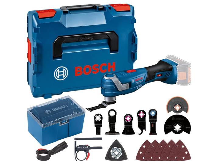 BOSCH Professional 06018G2002 BOSCH Professional GOP 18V-34 Akku-Multifunktionswerkzeug-Set 18\,0 V\, ohne Akku