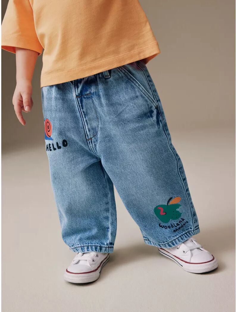 Next - Jeans, 5-6A, Blau Denim