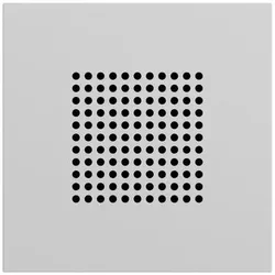 Gira UP-Lautsprecher-Einsatz grau lackiert 228276 Basis+zentr Abdeckpl