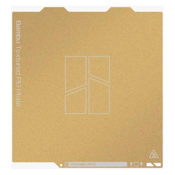 Bambu Lab - A1 mini - Bambu Textured PEI Plate Gold (FAP009)