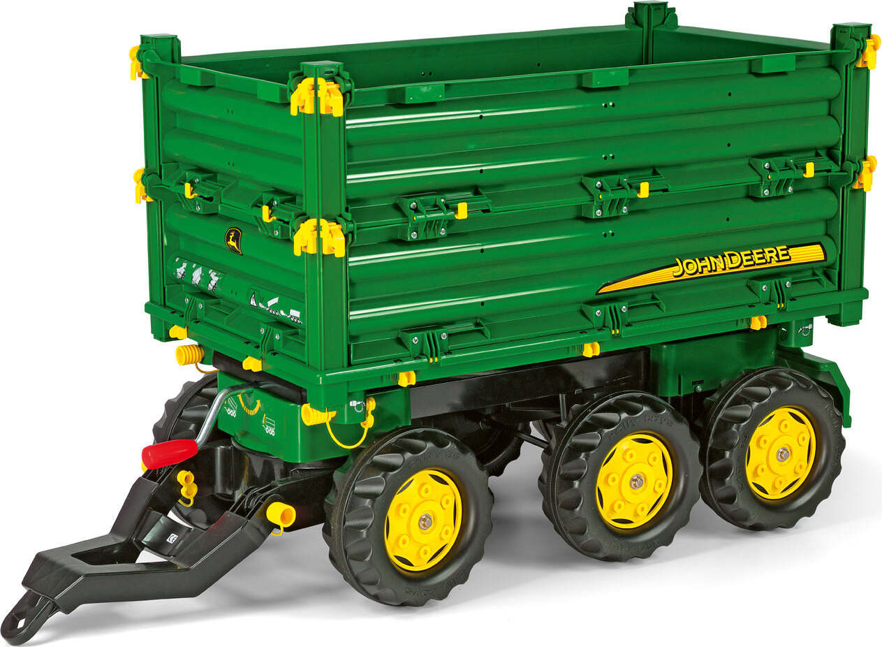 Rolly Toys rolyMulti aanhanger John Deere, 3-assig met zijwaartse kipper