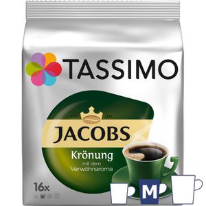 Tassimo Kaffeekapseln Jacobs Krönung, 16 Kapseln