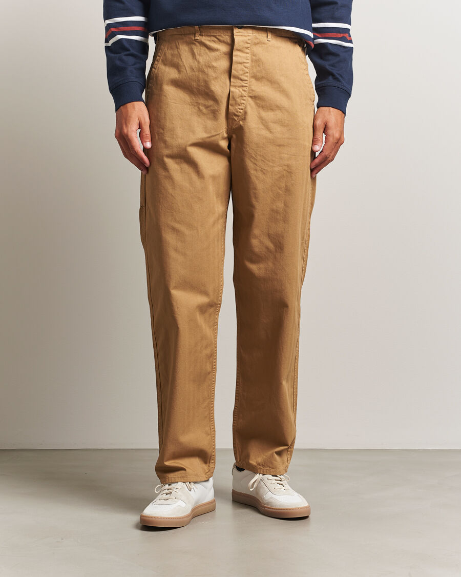 orSlow French Work Pants Khaki men 1/XS Beige