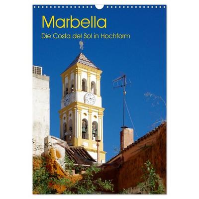 Marbella - Die Costa del Sol in Hochform (Wandkalender 2027 DIN A3 hoch), CALVENDO Monatskalender