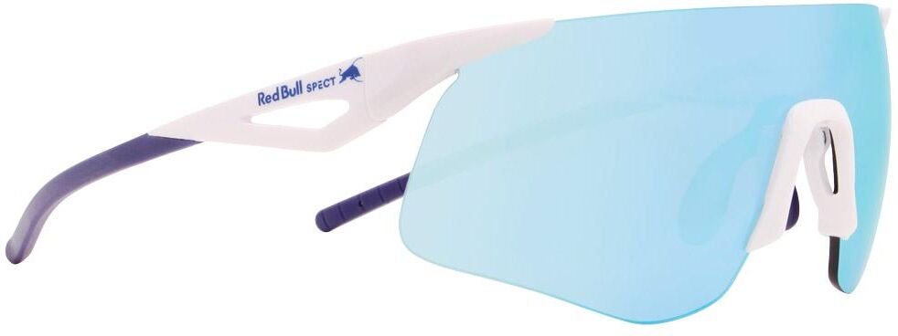 Red Bull Spect  - Mark White Smoke With Blue Mirror - Lunettes de soleil