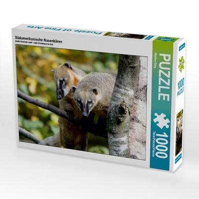 CALVENDO Puzzle Südamerikanische Nasenbären | 1000 Teile Lege-Größe 64x48cm Foto-Puzzle für glückliche Stunden