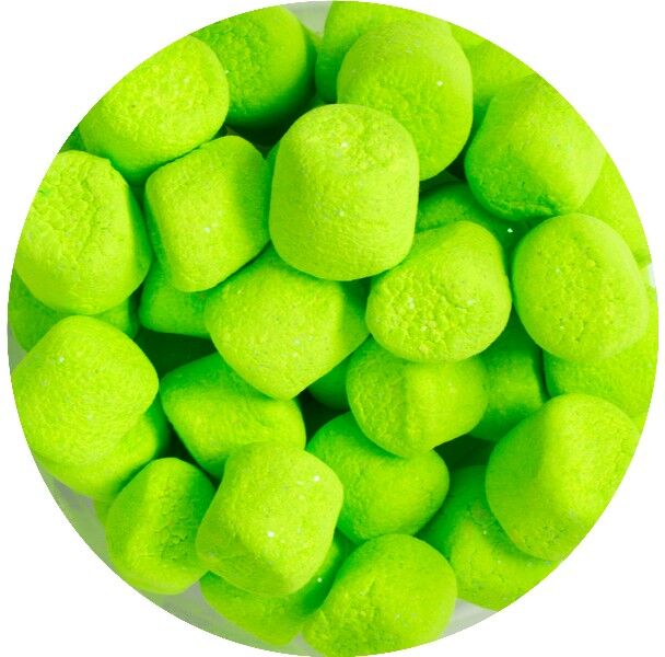 Ftm Marsh Mallows - Hvidløg -Græshoppegrøn