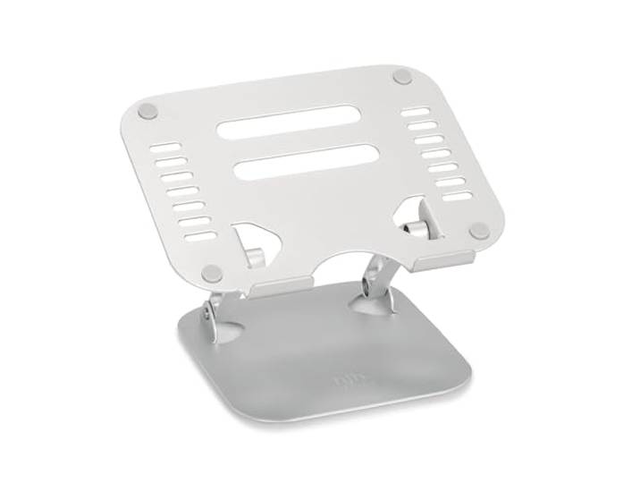hjh OFFICE Laptop Ständer 10-17,3 Zoll Alu Notebook Halter, Silber