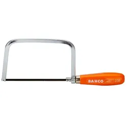 Bahco Mini Bügelsäge Stahlrahmen Holzstiel Ges.-Länge 280mm Drehgriff Junior 238