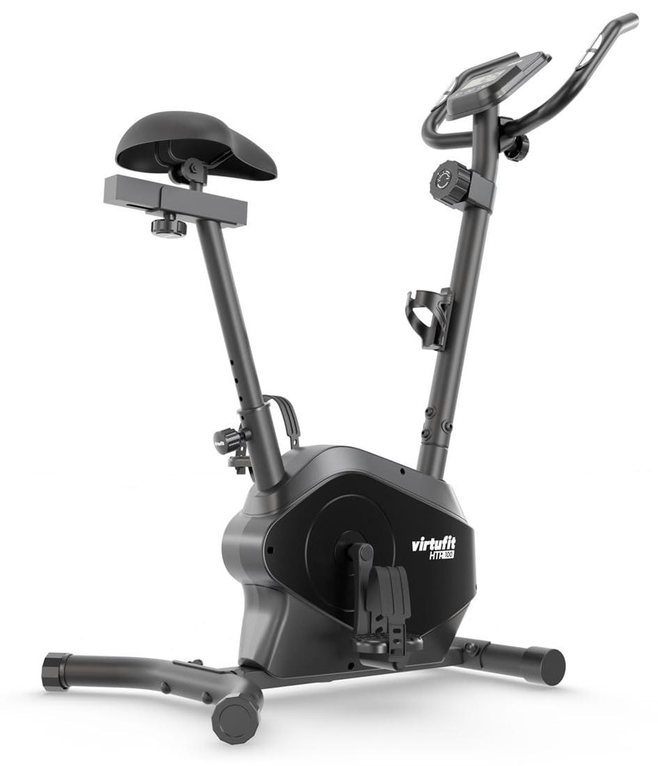 Hometrainer mit einstellbarem Widerstand, verstellbarer Sattel - 8 kg Schwungmasse