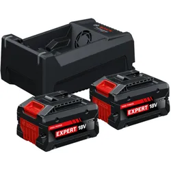 Bosch Professional Zubehör, Werkzeugakku + Ladegerät, Starter Set (18 V)