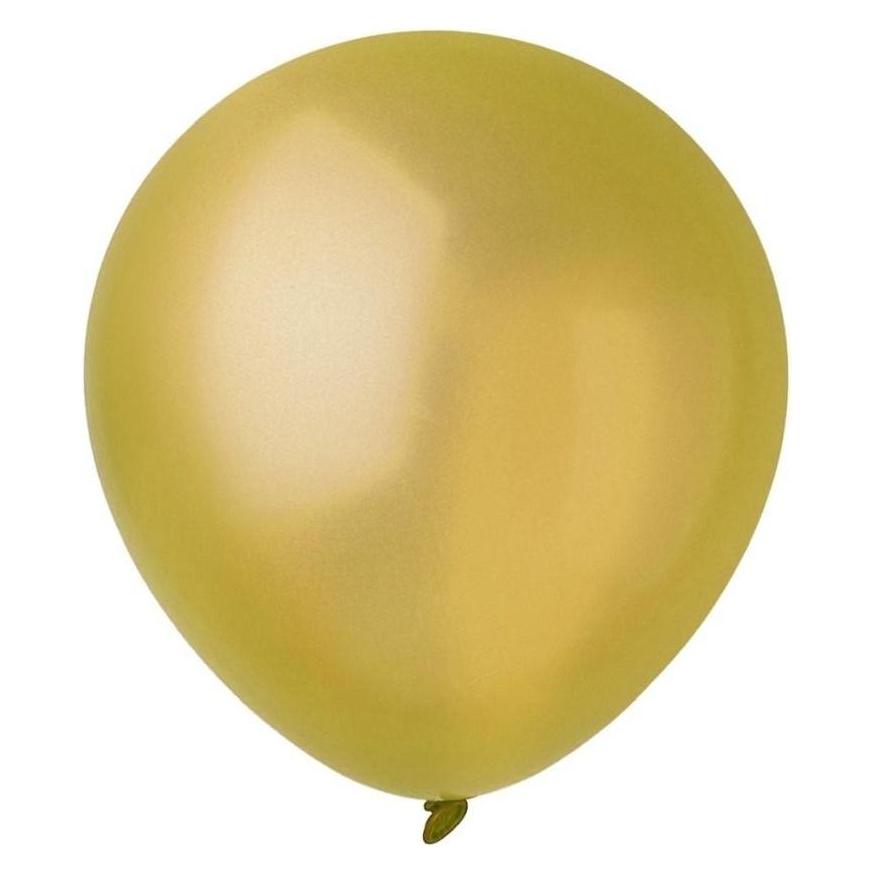 GoDan Decomex metallische Goldballons 100 Stk (100x) (54617373)