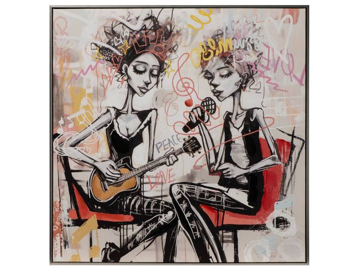 Gemälde Let The Musik Play image LAND