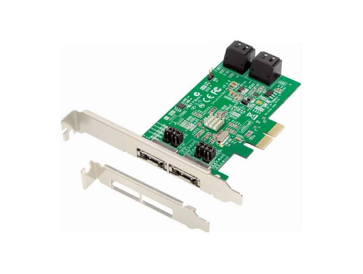 Dawicontrol Dawicontrol DC-624E RAID RAID-Controller PCI Express x2 2.0 6 Gbit/s Modulkarte
