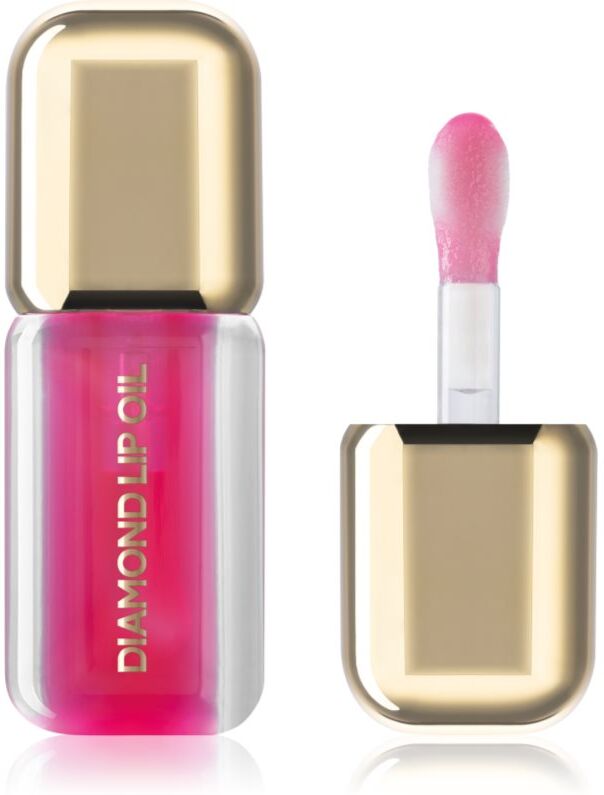 Dermacol Diamond Edition Lip Oil tinted lip oil with magnifying effect shade 05 Rose Flame 4 ml