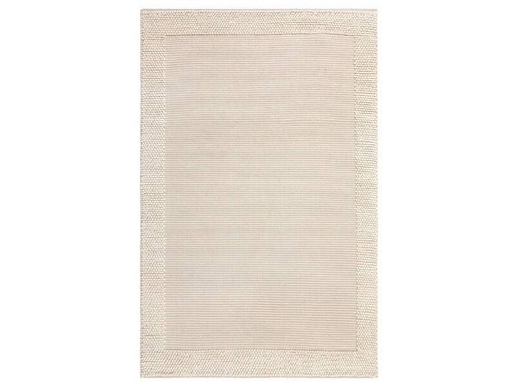 HANDWEBTEPPICH BOBBLE WOOL BORDER
