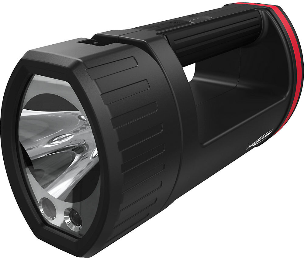 LED-Akku-Handscheinwerfer HS20R Pro, 1700 lm, schwarz/rot, LxBxH 215 x 105 x 81 mm Ansmann