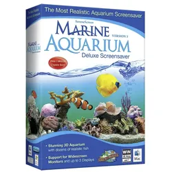 Marine Aquarium Deluxe Screensaver, English