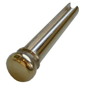 John Pearse Kingpins Plain Brass (6) (47807954)