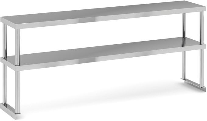 B2B Partner Zweistöckiger Tischaufsatz, 1500 x 300 x 600 mm
