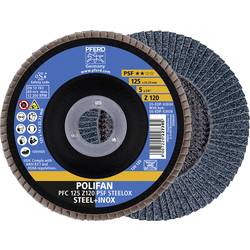 PFERD TOOLS 67769125 PFC 125 Z 120 PSF STEELOX Fächerschleifscheibe Durchmesser 125 mm Körnung (num) 120 10 St.