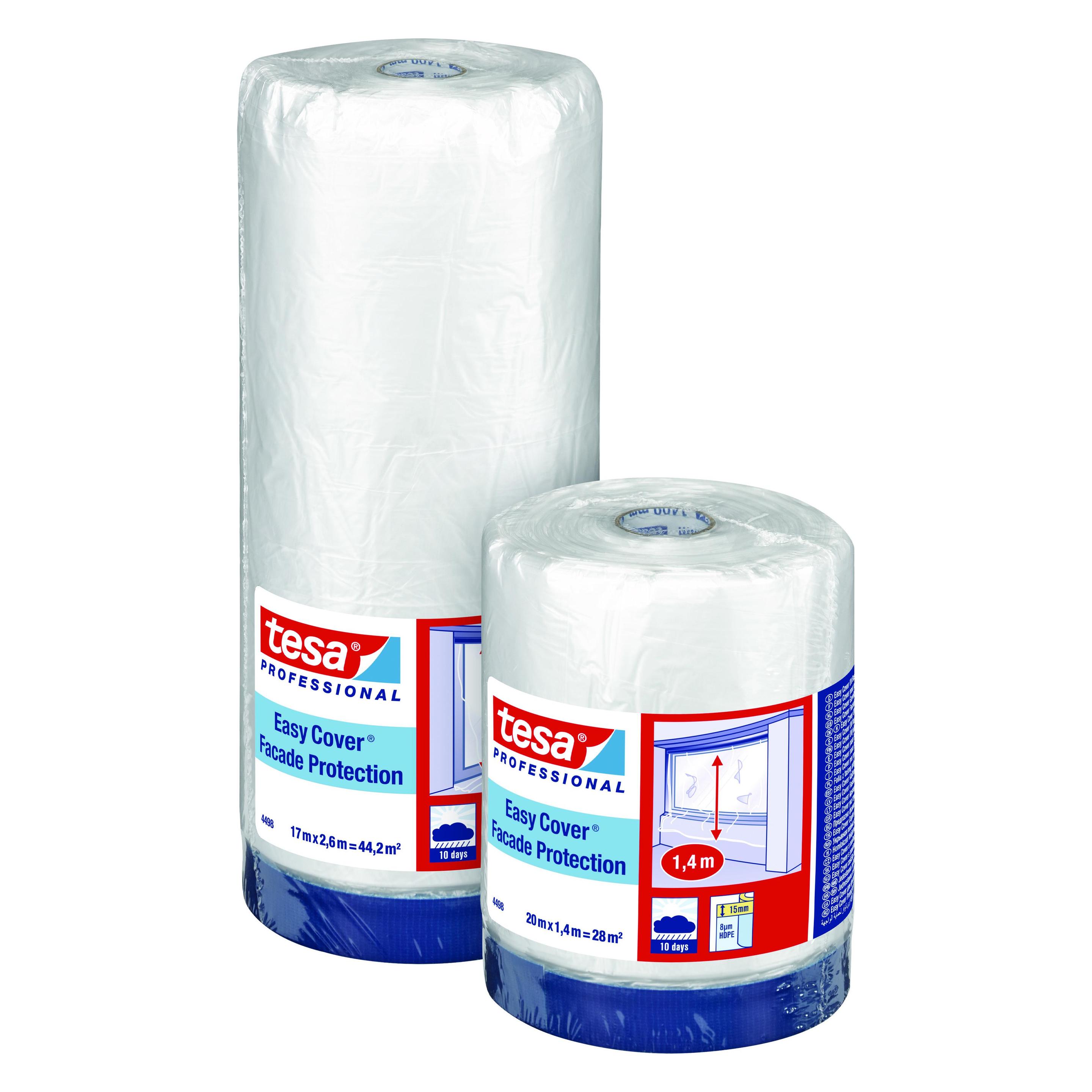 tesa EASY COVER UV Abdeckfolie für Outdoor Malerarbeiten (04498-00001-00)