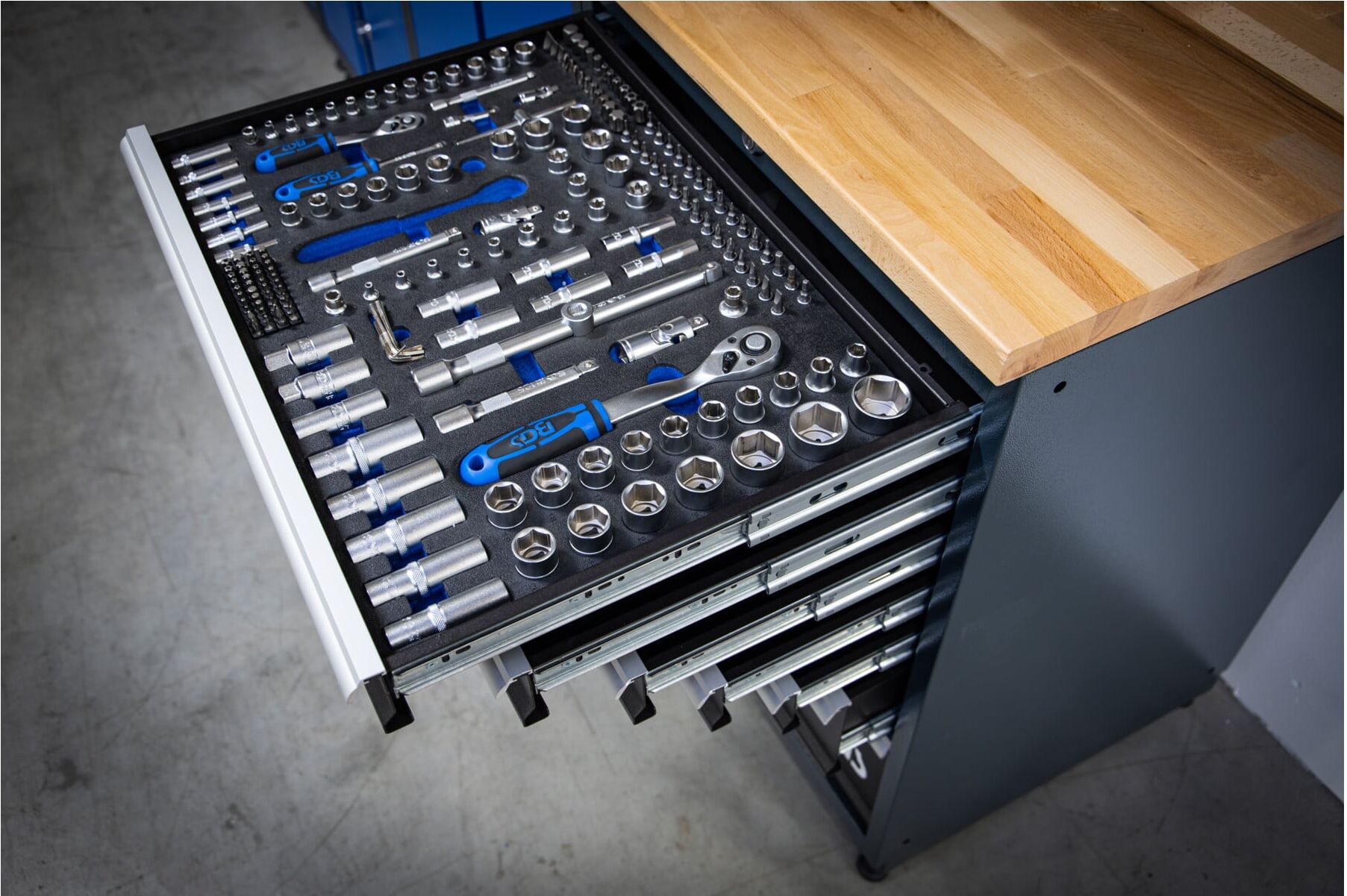 BGS Schrankwand-System, Starter-Paket, Holz, 3 Module ; BGS technic (80100)