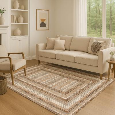 Addison Rugs Premium Washable Super Soft Modern Borders Mayfield Rug