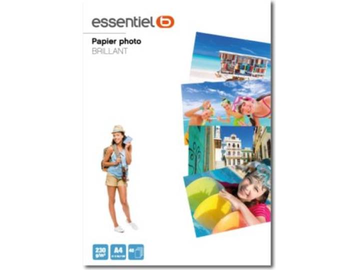 Essentielb - Papier Photo A4 - 40 F - 230 G