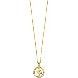 Julie Julsen Collier 925/- Sterling Silber vergoldet mit beweglichem Baum