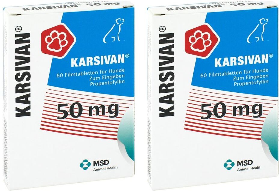 Karsivan 50 veterinär Filmtabletten