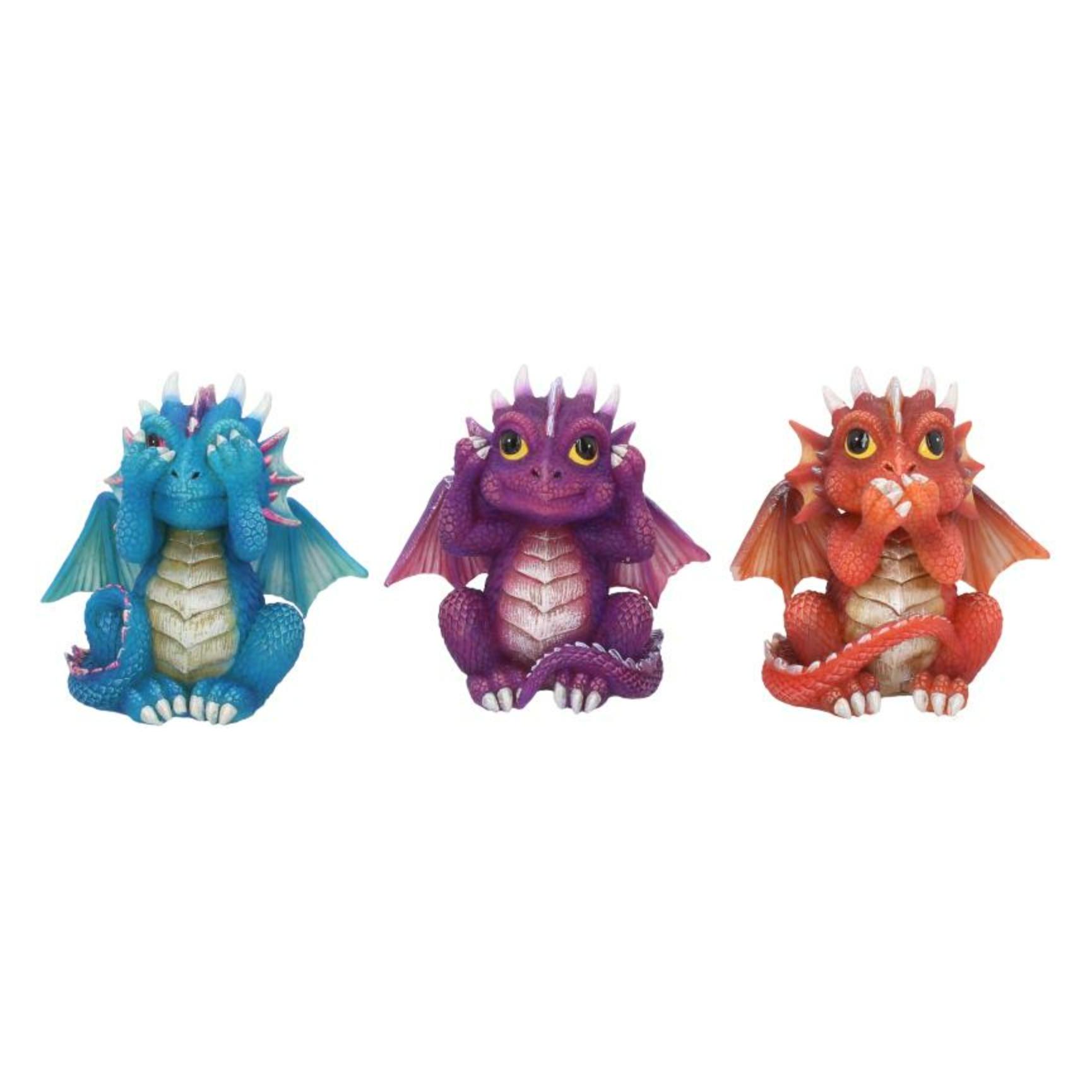 Nemesis Now Drei weise Drachenjunge, 8,5 cm (72321652)