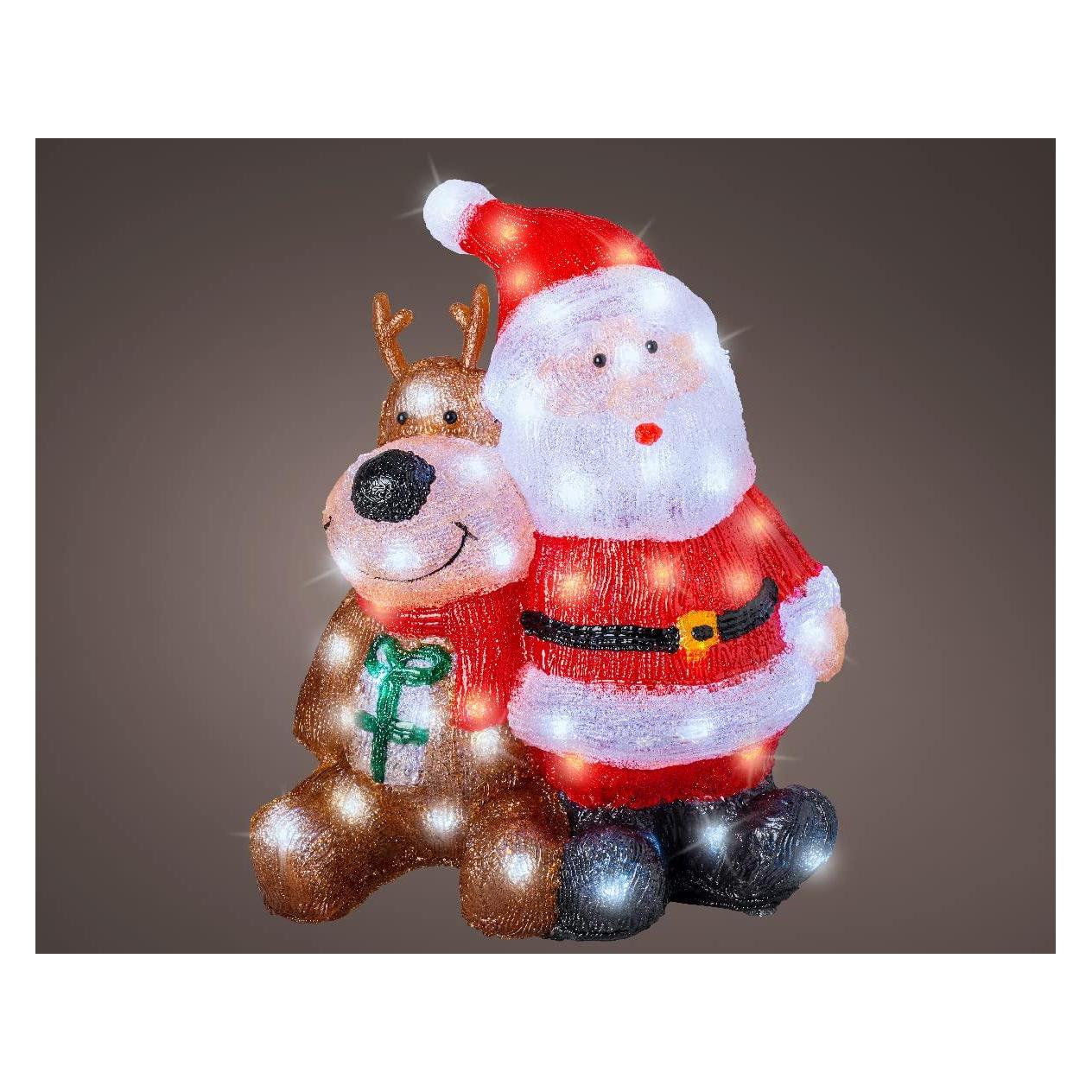 Kaemingk Weihnachtsmann Lumineo Dekoration und (1 Stk.) (49753186)
