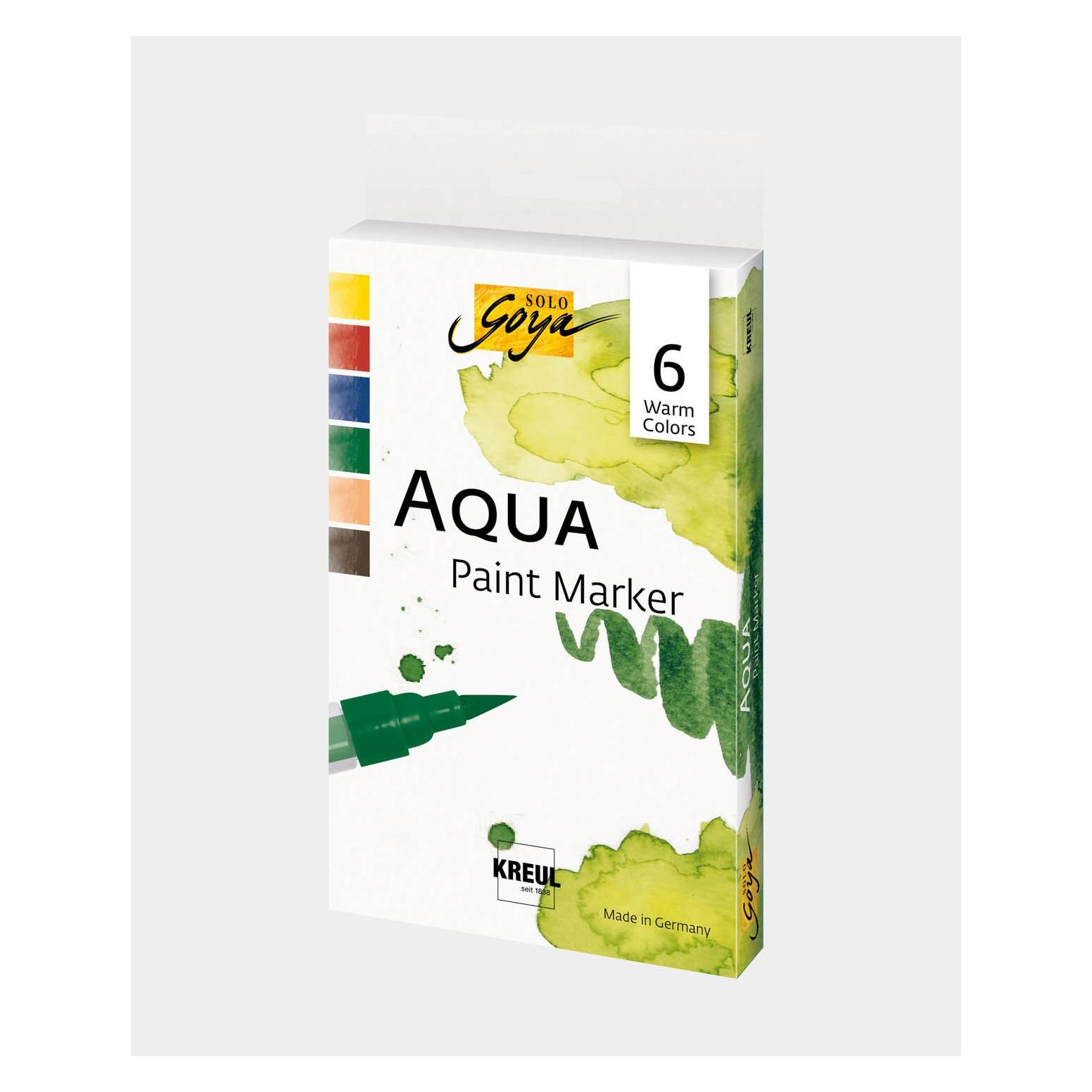 Solo Goya Aqua Paint Marker 6er Set (6x) (18185)