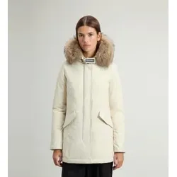 Woolrich für Damen. CFWWOU0652FBUT3128 Luxus-Parka Arctic Waschbär beige (M), Lässig, Polyester
