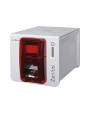 Evolis Zenius Classic line Plastikkartendrucker Farbe Thermosublimation/thermische Übertragung CR-80 Card 85.6 x 54 mm bis zu 500 Karten/Stunde einfarbig/ 150 Kapazität: 50 Karten USB Rot (ZN1U0000RS)