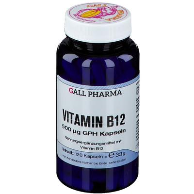 Vitamin B12 500 µg GPH Kapseln 120 St