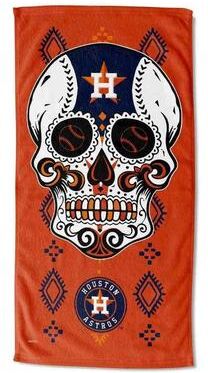 MLB Candy Skull Beach Towel