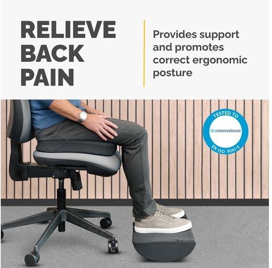 Fellowes Breyta Foot Rest Cushion - Black (100119851)