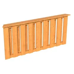 Skan Holz Brüstung Deckelschalung zu Pavillion Lyon-Größe 2 naturbelassen